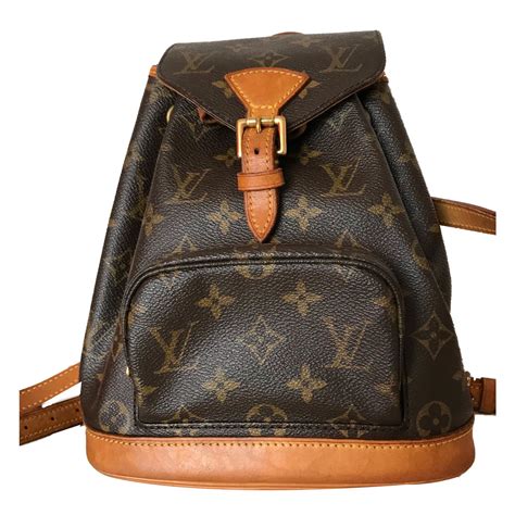 louis vuitton monogram backpack|louis vuitton backpack montsouris.